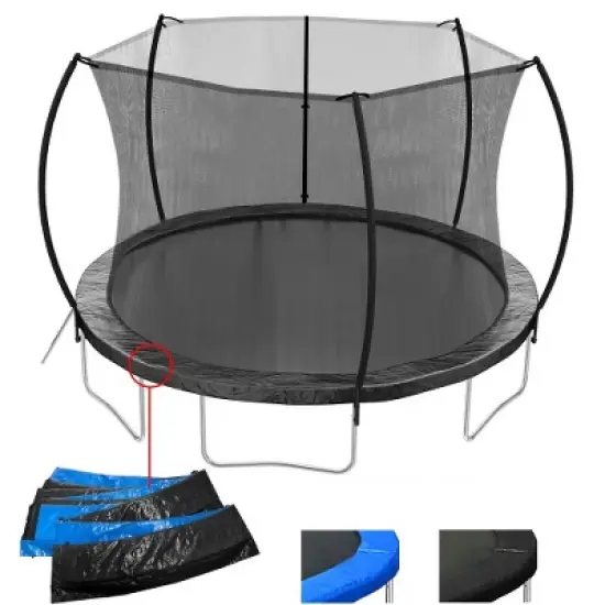 UNISOAR 12/14 Ft Trampoline (Double-side color pad) image {4}