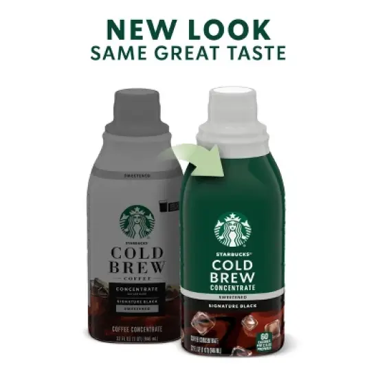 Starbucks Sweetened Black Cold Brew - 32 fl oz image {2}