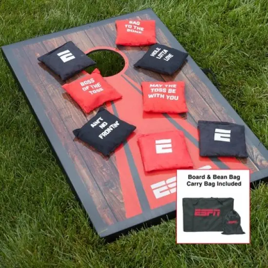 ESPN Cornhole Board Set, 2&rsquo;x3&rsquo; Wood Cornhole Boards Includes Cornhole Bags and Travel Case &ndash; (ES-CH225.EXv24) image {1}