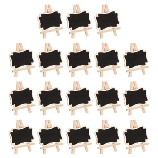 Unique Bargains Wood Detachable Design Smooth Surface Chalkboard image {6}