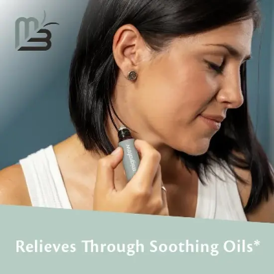 MigraFew Aromatherapy Migraine Roll On, Headache Relief Roll On with Peppermint, Spearmint & Lavender for Head Tension & Pressure, M3, .33 oz image {6}