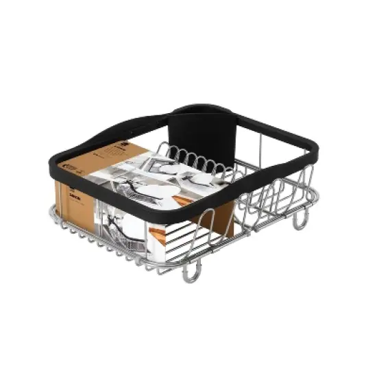 Umbra 11.3" Sinkin Multi-Use Rack Black/Nickel: Steel Dish Drying Rack, Hand Wash, 5 Year Warranty image {18}