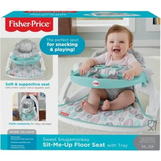 Fisher-Price SnugaMonkey Sit Me Up Floor Seat image {5}