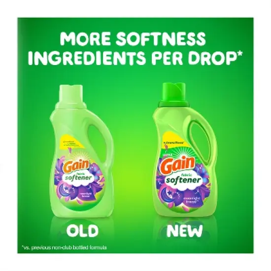Gain Liquid Fabric Softener - Moonlight Breeze Scent - 140 fl oz image {7}