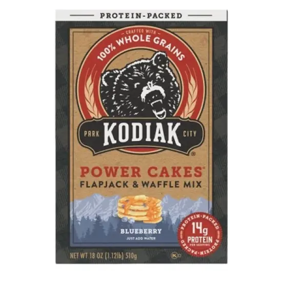 Kodiak Power Cakes Blueberry Flapjack and Waffle Mix - 18oz image {7}