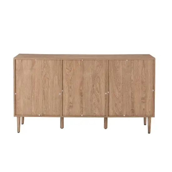 Philemon &nbsp;56Wide Modern Cabinet Sideboard with Rattan Design | Karat Home image {5}