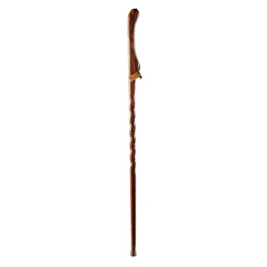 Brazos Twisted HitchHiker Red Wood Walking Stick 48 Inch Height image {3}