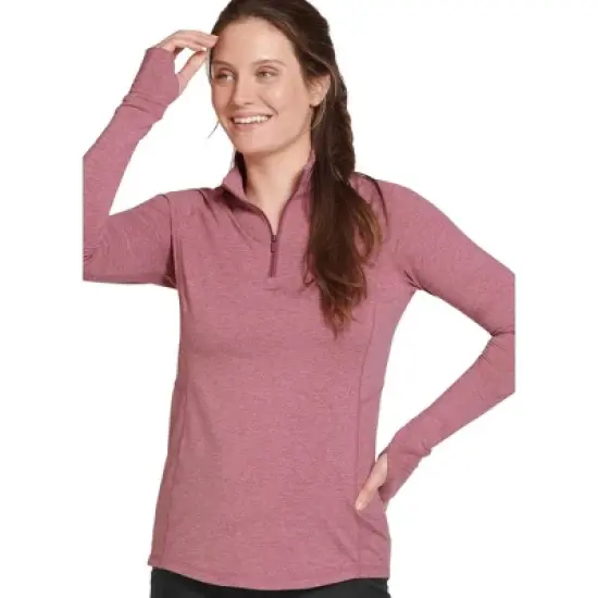 Jockey Women's Soft Performance 1/2 Zip image {3}