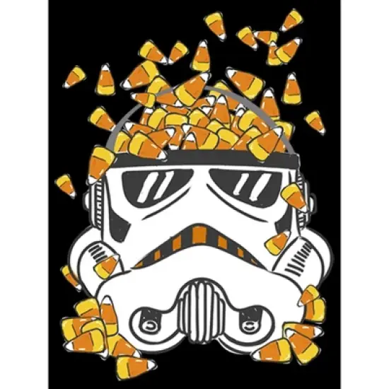 Boy's Star Wars Candy Corn Helmet Pull Over Hoodie image {1}