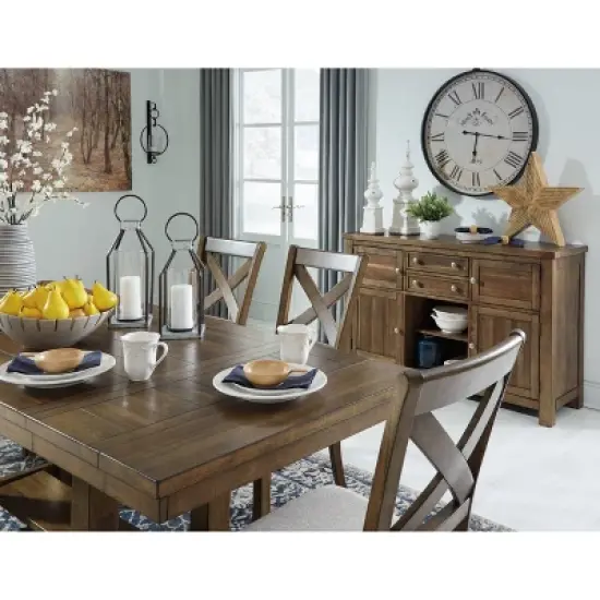 Moriville Rectangular Extendable Dining Table - Signature Design by Ashley image {10}