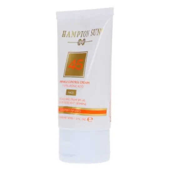 Hampton Sun SPF 45 Wrinkle Control Face Cream 2 oz image {1}