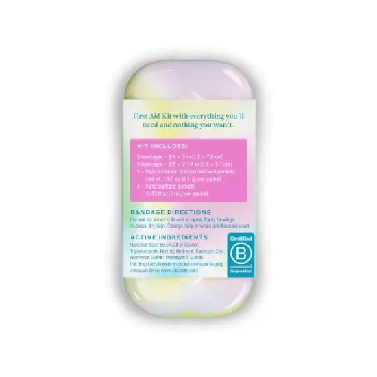 Welly Kid's Quick Fix First Aid Bandage Travel Kit - Colorwash - 24ct image {4}