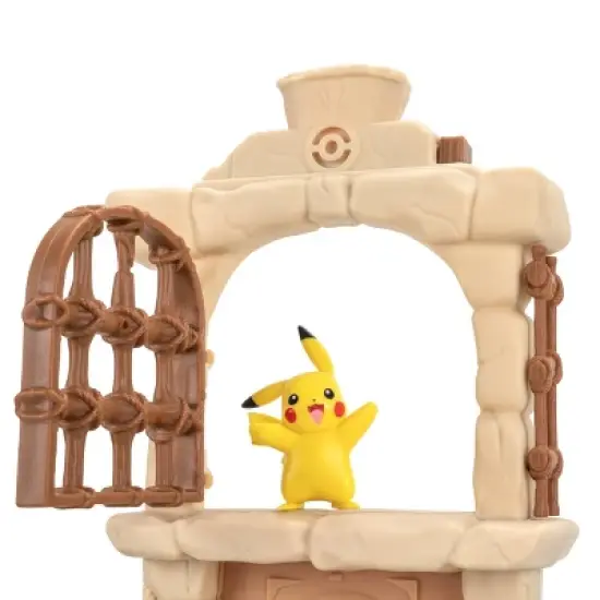 Pokemon Carry Case Jungle Ruins Playset Action Figure: Includes 2-Piece Plastic Set image {11}