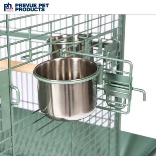 Prevue Pet Products Playtop Bird Home - Sage Green 3152SAGE. image {14}