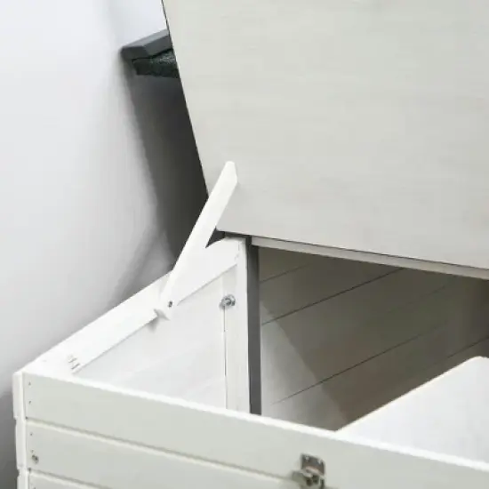 Resenkos Pet Mouse Cage, Hedgehog Cage,2-Level Hamster Cage Rodent Gerbil House Mouse Mice Rat Habitat with Exercise Wheel, Play Tubes, Water Bottle image {10}