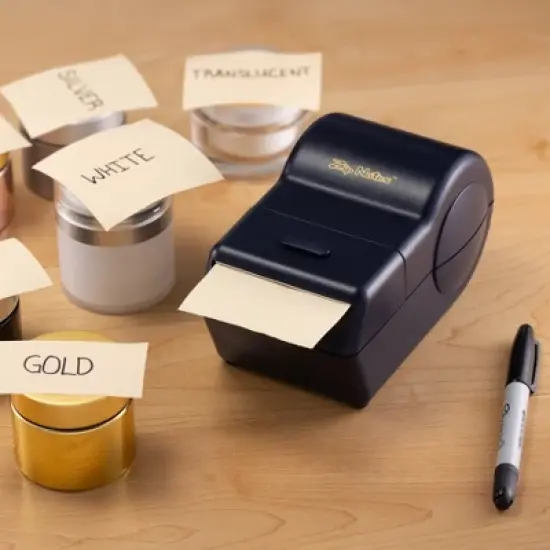 Zip Notes Battery-Operated Administrative Dispenser, Blue image {2}