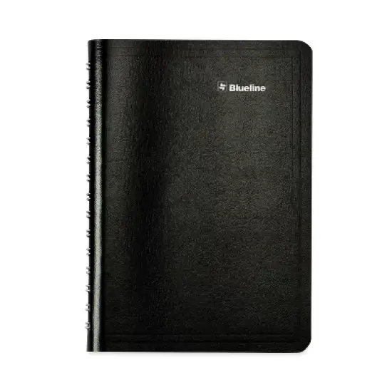 Academic Daily/Monthly Planner, 8 x 5, Black Cover, 12-Month (Aug to July): 2025 to 2026 image {2}