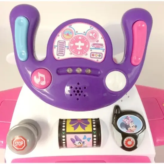 Kiddieland Disney Minnie Activity Plane Ride-On image {5}