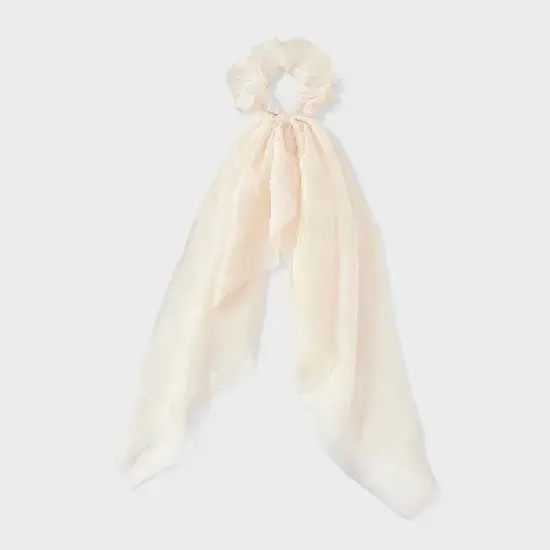 Tulle Tail Hair Twister - Universal Thread&trade; Ivory image {3}