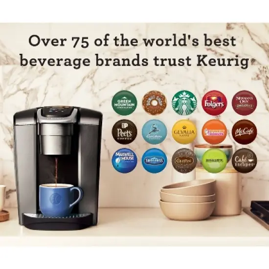 Keurig K-Elite Single-Serve K-Cup Pod Coffee Maker with Iced Coffee Setting image {9}