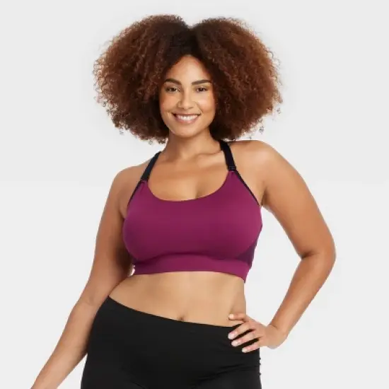 Women's Nursing Yoga Bralette - Auden&trade; Red image {7}