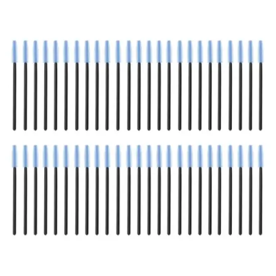 Unique Bargains Convenient Silicone Eyelash Brush 50 Pcs image {10}
