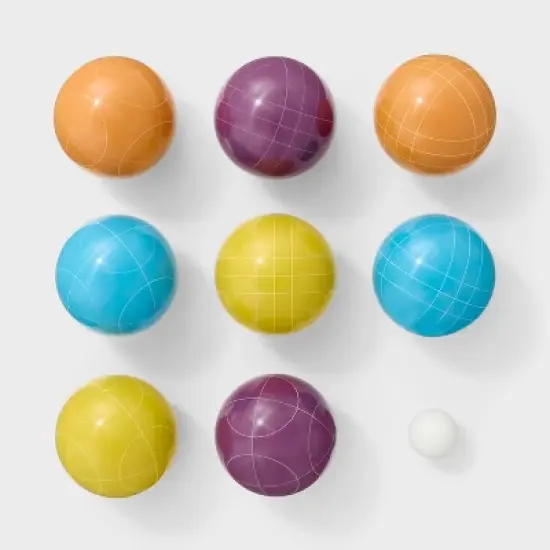 100mm Resin Bocce Ball Set - Embark&trade;: Lawn Target Toss for 2-4 Players image {4}