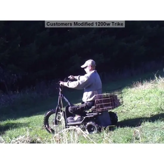 MotoTec Electric Trike 48v 1200w image {7}