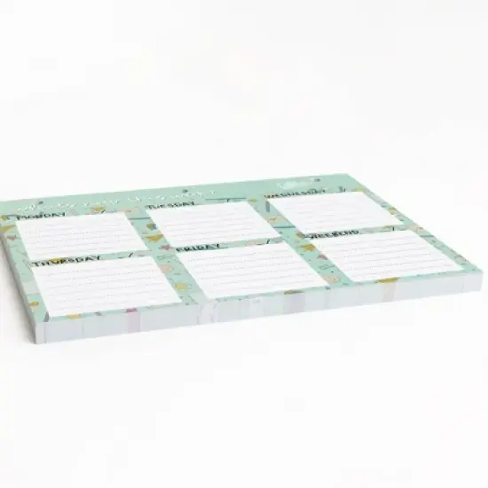 Undated School Doodle Weekly Deskpad - Callie Danielle image {1}