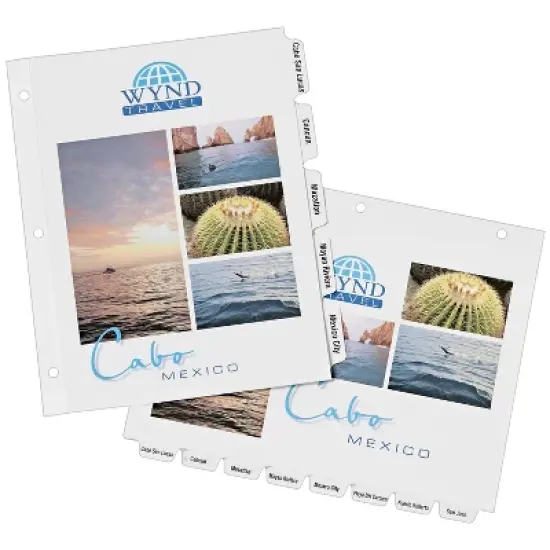 Avery Customizable Print-On Dividers for 3 Ring Binders, 5-Tab Set, 5 Sets (11515) image {5}