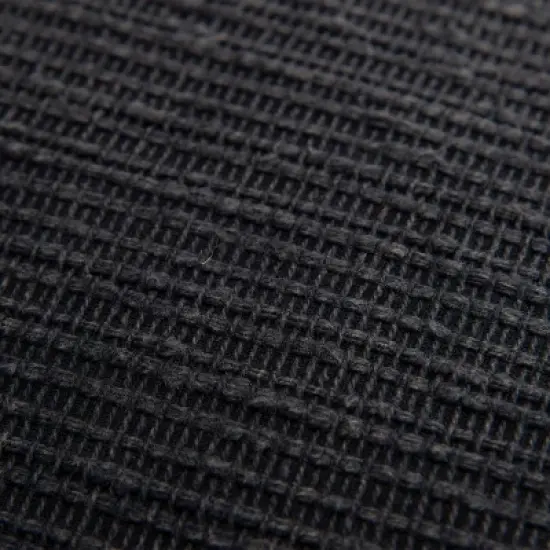 20"x20" Oversize Solid Striped Square Throw Pillow with Tassels Cover - Rizzy Home image {1}