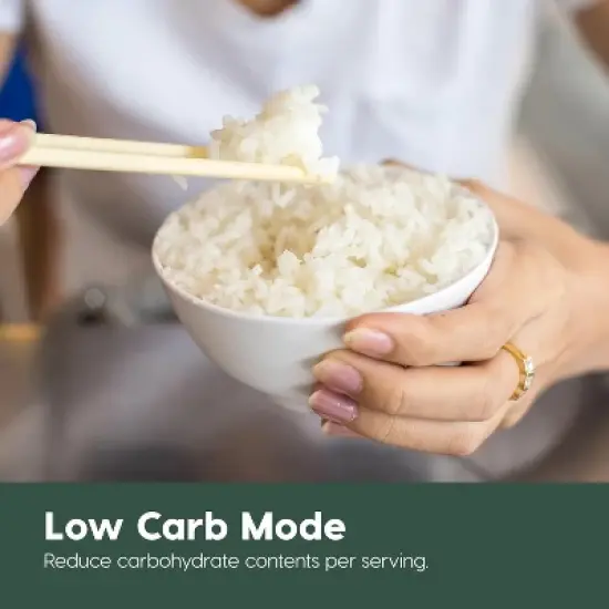 IRIS USA Micom Japanese Rice Cooker, Recipe Presets, Slow Cooker, Steamer, Hot Pot & Warming Function image {8}