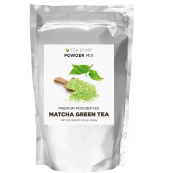 Tea Zone Matcha Green Tea Powder Mix for Milk Tea, Bubble Tea, Smoothies 2.2 lbs. image {6}