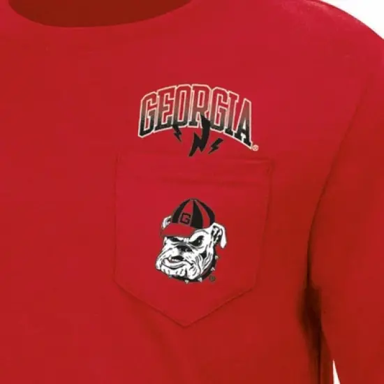 NCAA Georgia Bulldogs Boys' Pocket T-Shirt image {2}