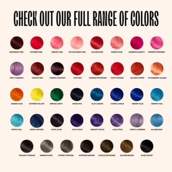 Overtone Misty Magenta Hair Mask- Semi-Permanent Hair Dye & Color Conditioner- Vegan, Ammonia-Free, Cotton Candy Pink for Brown & Blonde Hair image {6}