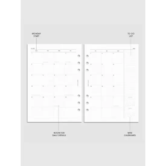 2025 Planner Bundle | Vertical Weekly | Monday Start image {5}