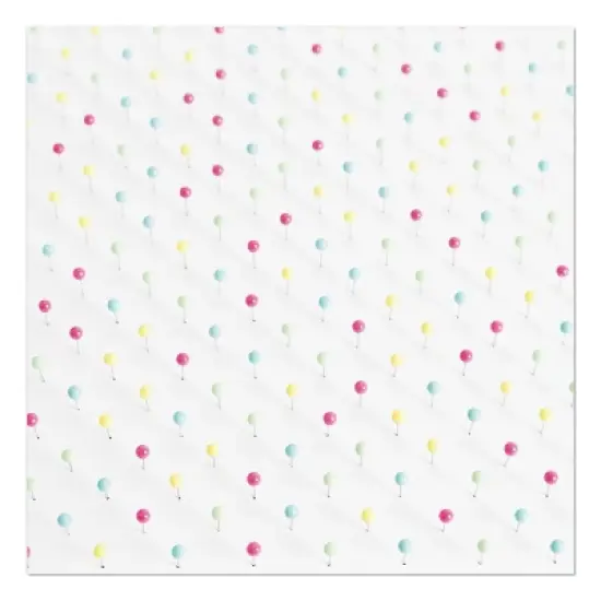 U Brands Map Push Pins Plastic Assorted 1/2" 300/Pack 3086U06-24 image {3}