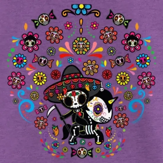 Girl's Tokidoki Dia de los Muertos Adios and Caramelo T-Shirt image {1}