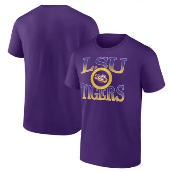NCAA LSU Tigers Men's Bi-Blend T-Shirt image {2}
