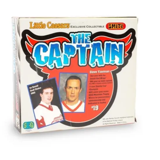 Stevenson Entertainment Detroit Red Wings NHL Exclusive SMITI 3 Inch Mini Figure | Steve Yzerman image {2}