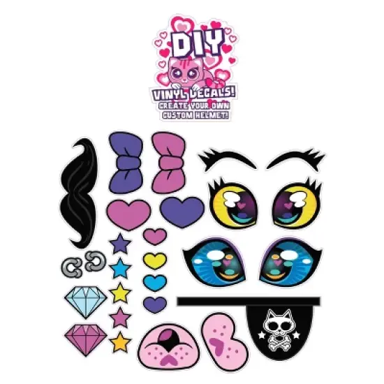 Raskullz Cling Cat Child Helmet - Light Blue image {7}