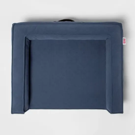 Sofa Bolster Dog Bed - Blue - Boots & Barkley&trade; image {1}