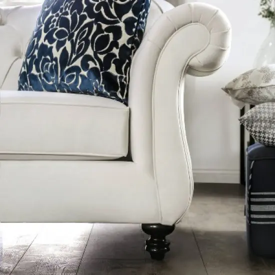 Brushwood Button Tufted Sofa - HOMES: Inside + Out image {3}