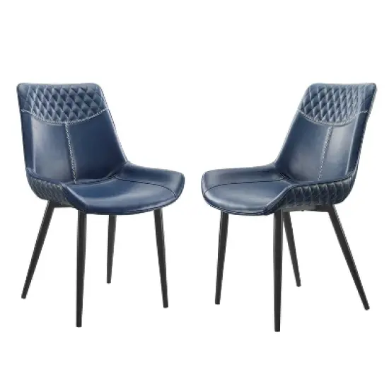 2pc Edler Dining Chairs - Linon image {14}