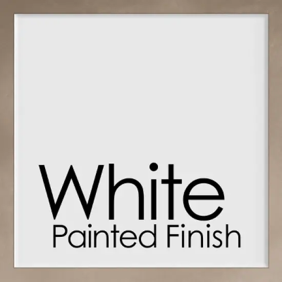 Hastings Home 4-Tier Ladder Bookshelf Freestanding Wooden Bookcase, White image {2}