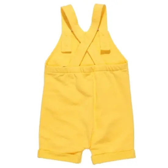 Disney Lion King Simba Timon Pumbaa Baby French Terry Short Overalls T-Shirt and Hat 3 Piece Outfit Set Newborn to Infant image {6}