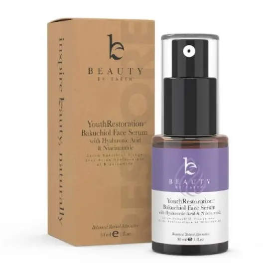 Beauty by Earth - YouthRestoration Bakuchiol Face Serum, 1 fl oz. image {12}