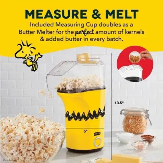 Peanuts x Dash Popcorn Maker image {4}
