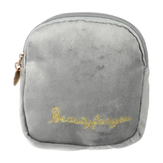 Unique Bargains Durable Square Small Makeup Bag 1 Pc image {6}