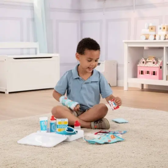 Melissa & Doug Get Well First Aid Kit Play Set image {4}